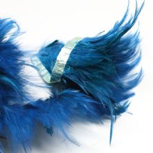 Teal Blue Full Hackle Feathers